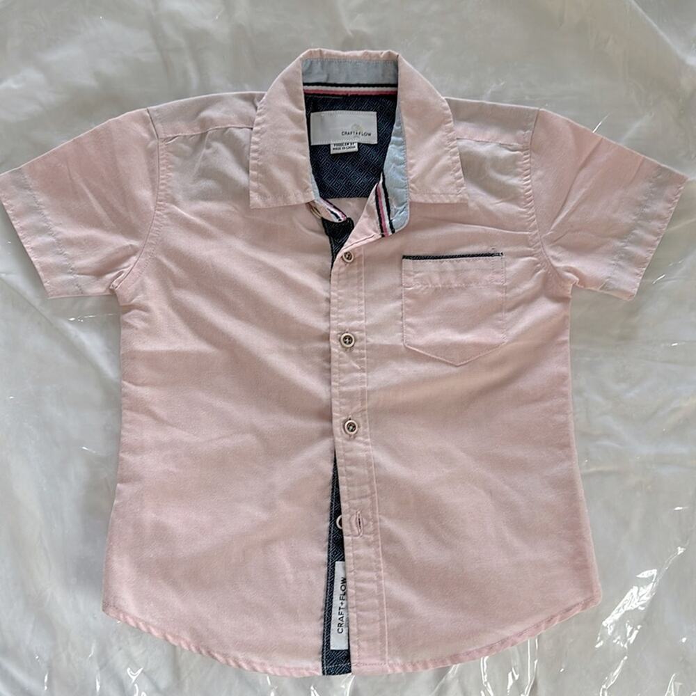 Craft + Flow toddler 3T button up shirt